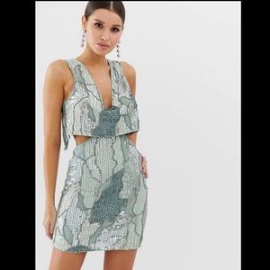 Asos sequin dress